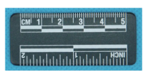 5厘米黑色磁性比例尺